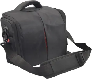 Digital Camera Bag Dslr Accessory Bag Waterproof Lightweight Multi-pockets Adjustable Strap for Outdoor Daily Use