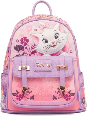 Disney Aristocats Marie 11" Vegan Leather Fashion Mini Backpack