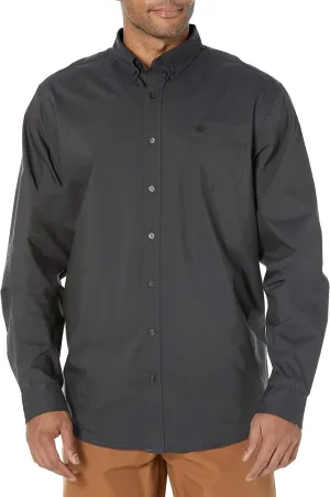 Dockers Men's Classic Fit Long Sleeve Signature Comfort Flex Shirt (Standard and Big & Tall)