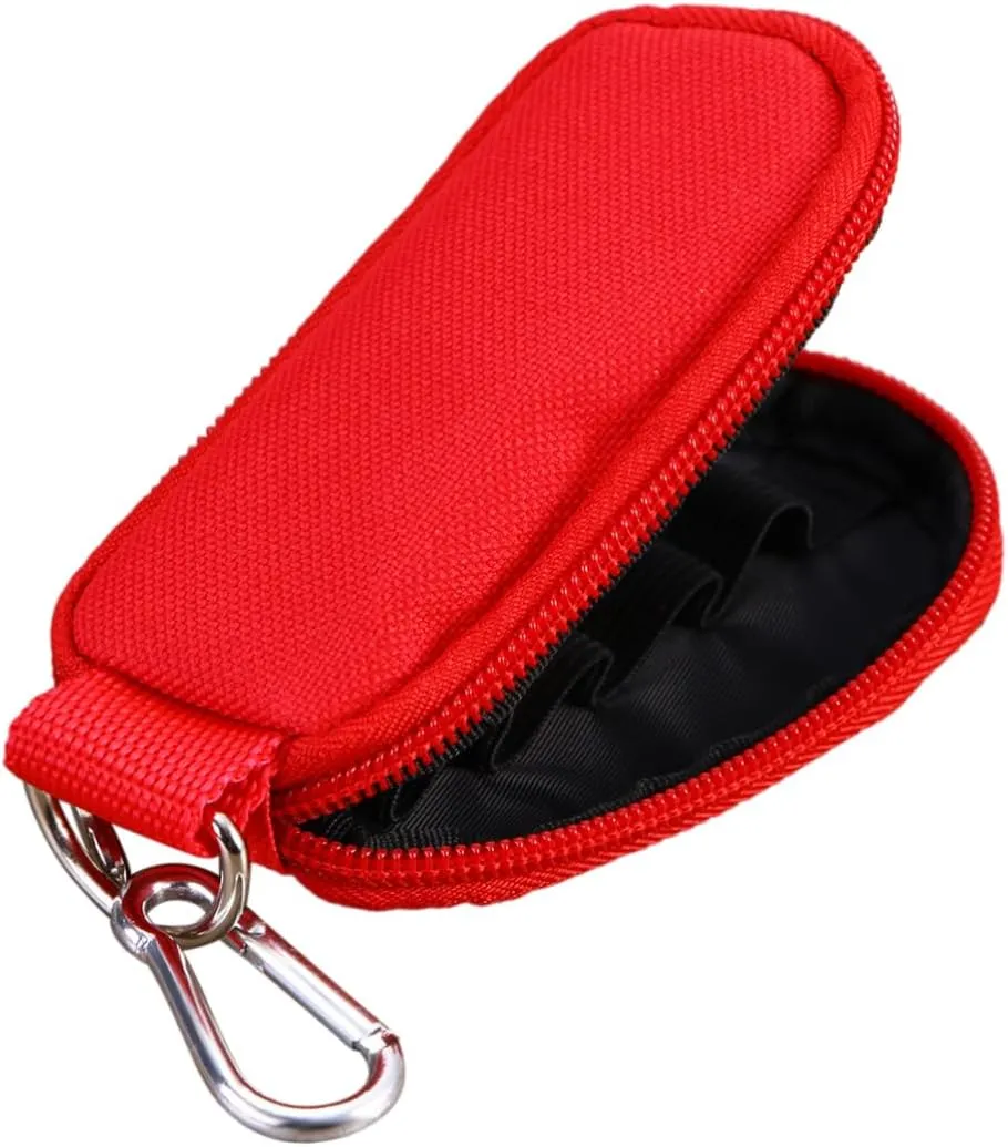 DOITOOL 2pcs Duffel Bags for Traveling Mini Essential Oil Bag Portable Handle Bag Travel Bag Diffuser Carry, Redx3pcs, mediumx3pcs