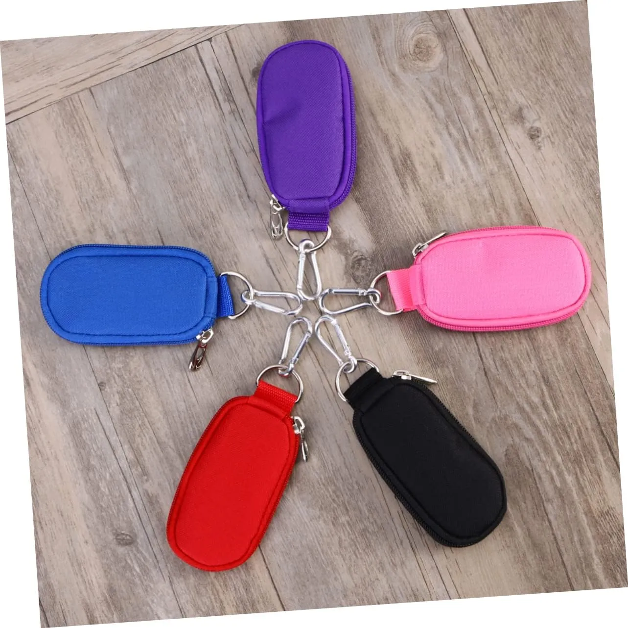 DOITOOL 2pcs Duffel Bags for Traveling Mini Essential Oil Bag Portable Handle Bag Travel Bag Diffuser Carry, Redx3pcs, mediumx3pcs