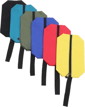 DOITOOL 6pcs Stackable Hardware Drawer Organizer Bag Organizer Bolt Bag Belt Tech Cabinet Foldable Cable Storage Bins with Lids Kit Cord Pouches Tote Utility 600d Oxford Cloth