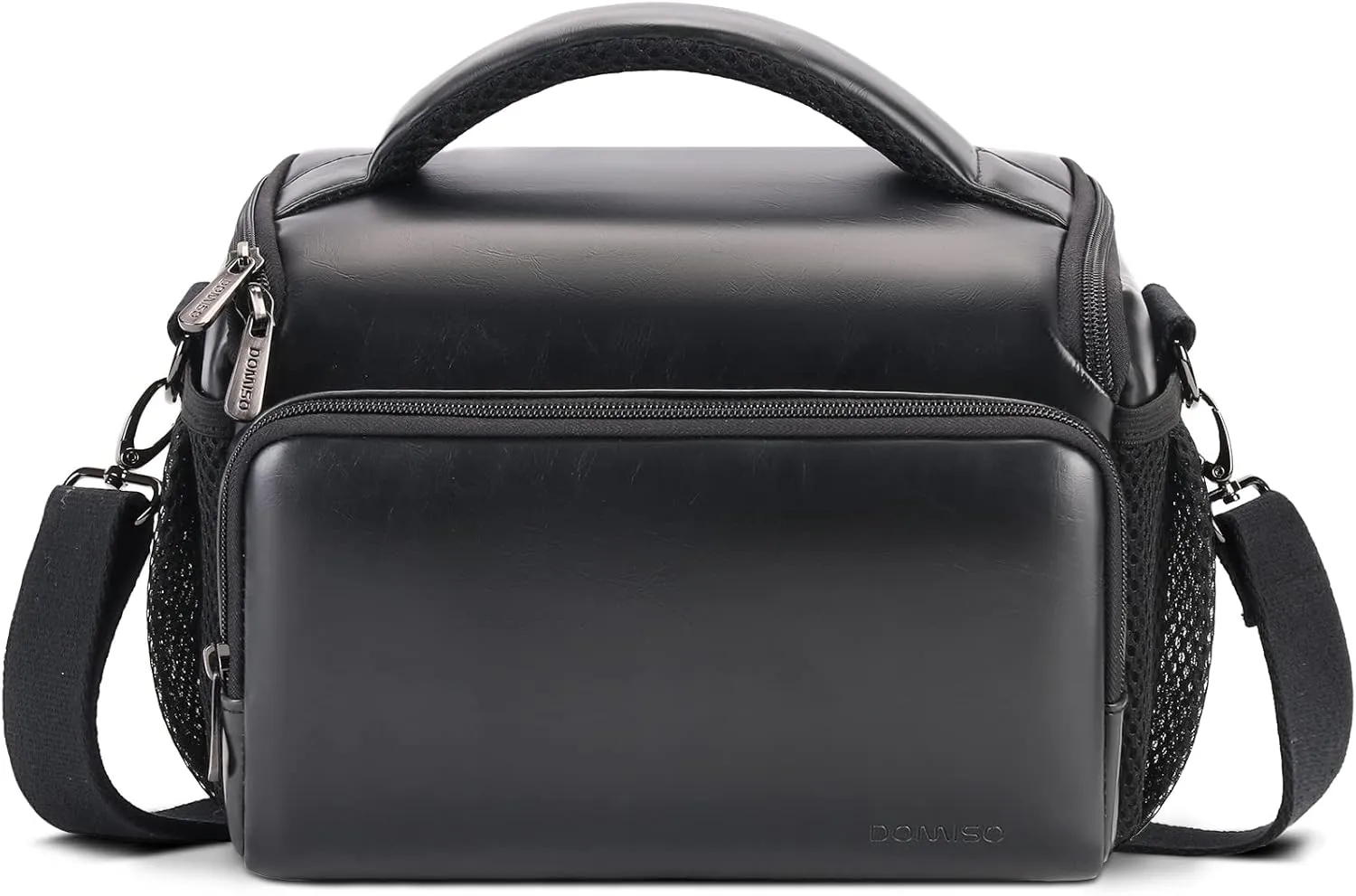 DOMISO Camera Bag Case Protective Waterproof Anti-Shock Shoulder Bag, Black