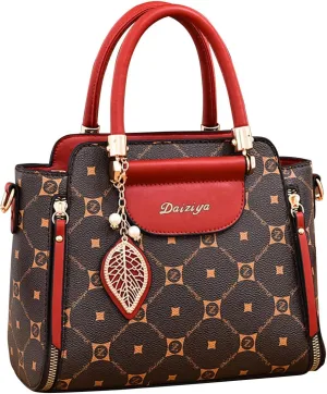 Elegant Handbag for Women PU Leather Shoulder Bag Ladies Crossbody Bag Fashion Messenger Bag Top-handle Bag