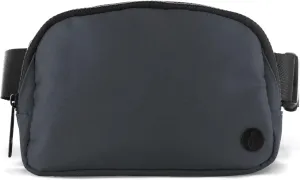 Fanny Pack for Men & Women, Crossbody Waist Belt Bag for Sports, Travel, Walking, Running, Hiking (Grey, One Size)