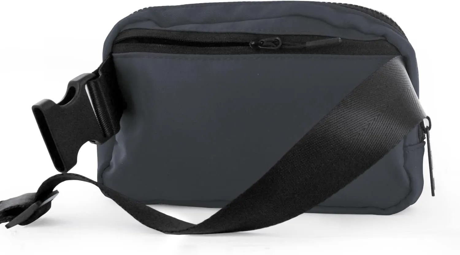 Fanny Pack for Men & Women, Crossbody Waist Belt Bag for Sports, Travel, Walking, Running, Hiking (Grey, One Size)