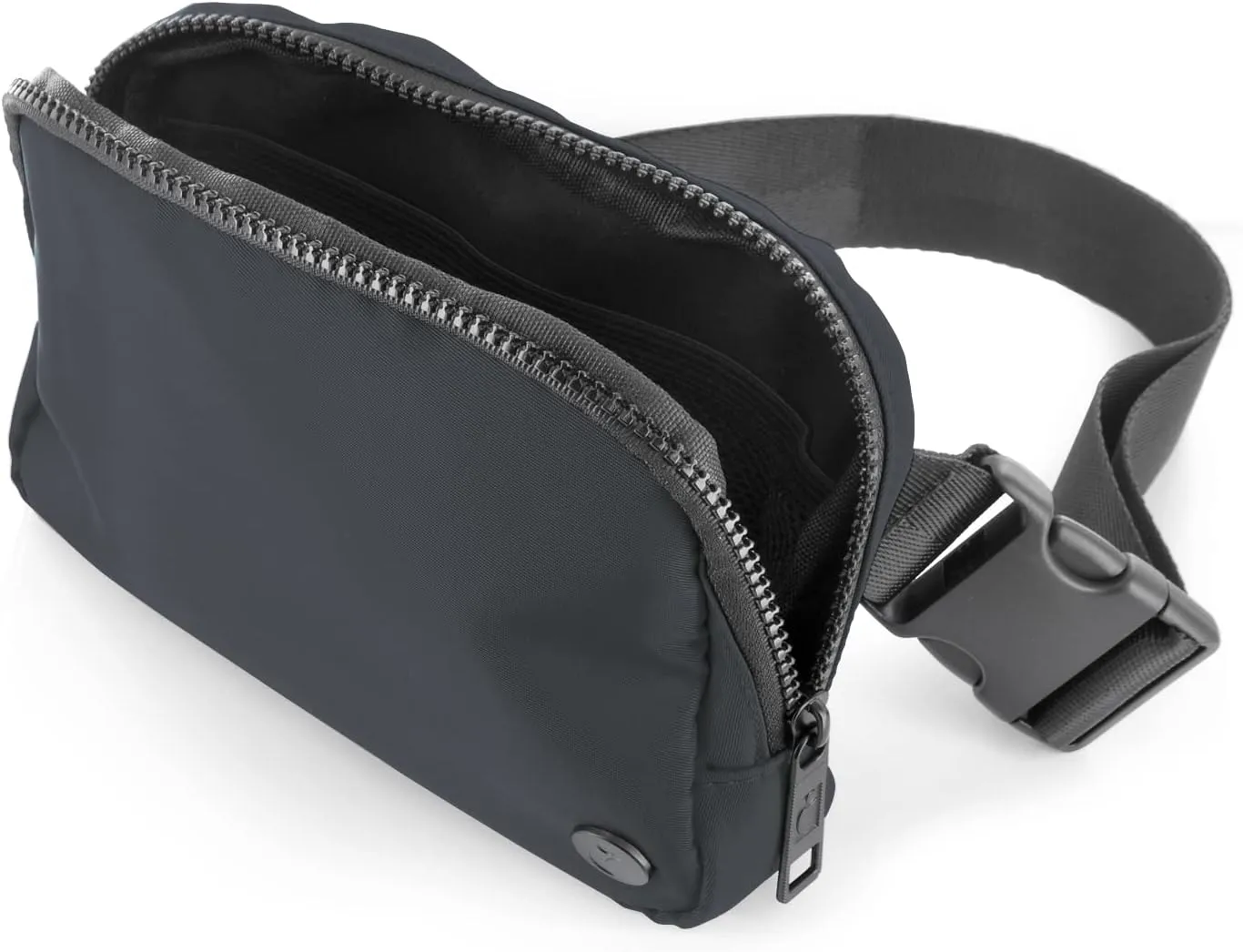Fanny Pack for Men & Women, Crossbody Waist Belt Bag for Sports, Travel, Walking, Running, Hiking (Grey, One Size)