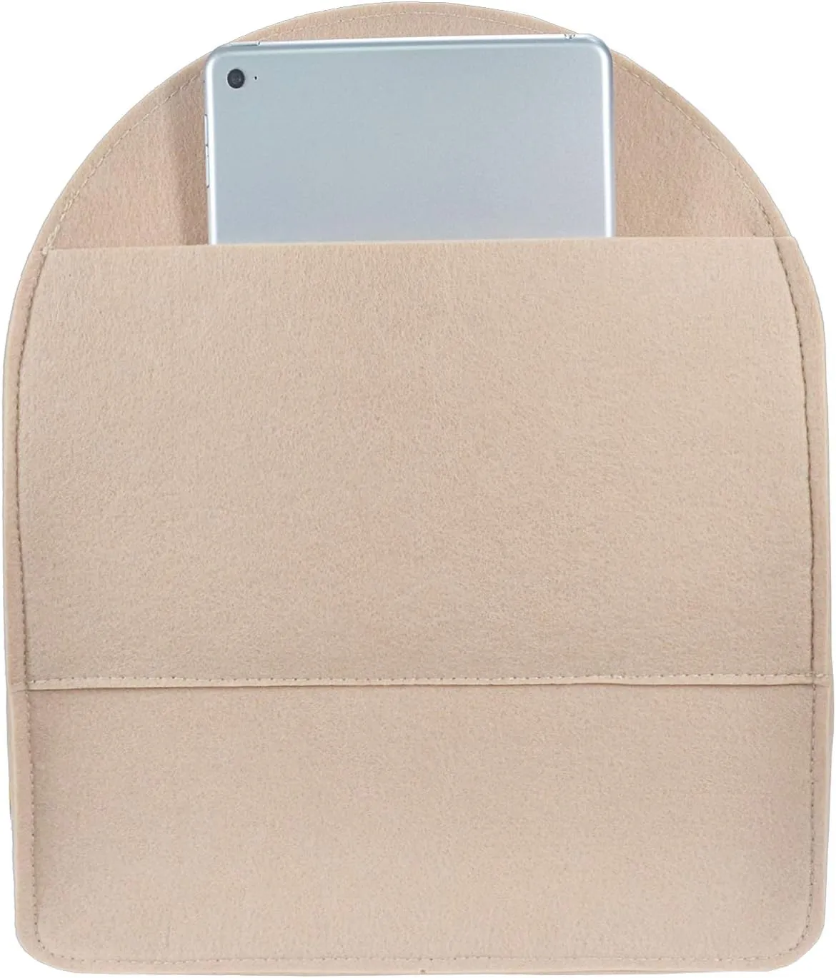 Felt Backpack Organizer Insert,Purse Organizer for Men Women Backpack Rucksack Handbag Shoulder Bag(Beige,Large)