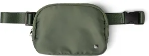 FITKICKS Airlight Belt Bag Lightweight Fanny Pack, Waist Pouch with Adjustable Strap - Green