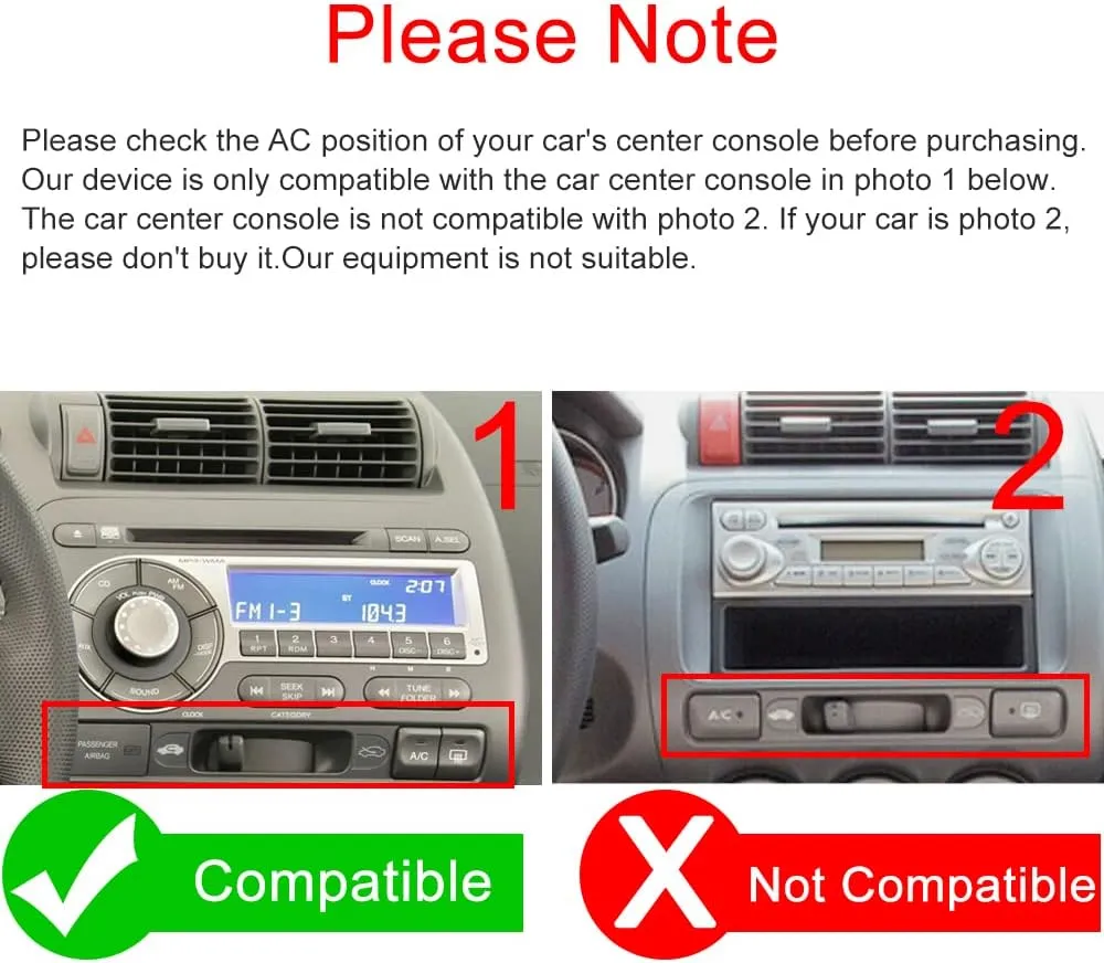 for Honda Fit Jazz Radio 2004-2007 Android 13 Car Stereo, 8” IPS Touch Screen GPS Navigation for Car Head Unit Built-in DSP Wireless/Wired Carplay Android Auto with Free Rear Camera (2GB RAM 32GB ROM)