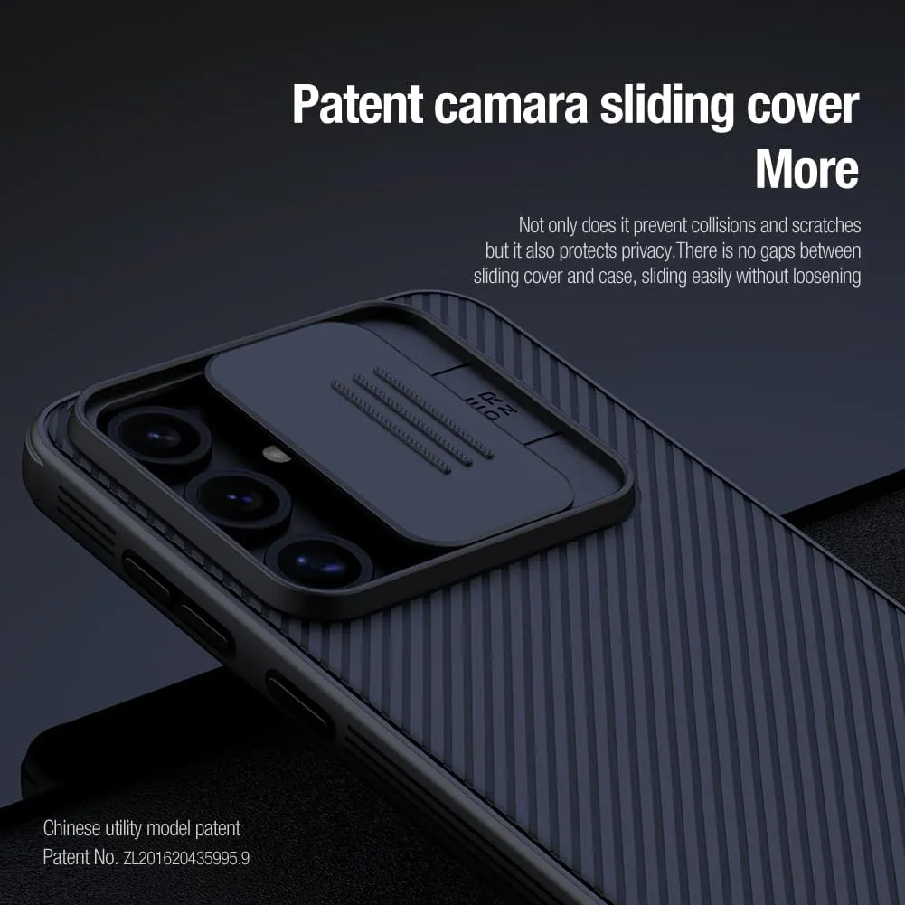 for Samsung Galaxy S24 FE Case,Slide Camera Slim case Protective Cover Case with Camera Protector Hard PC and TPU Ultra Thin Anti Scratch Phone Case for Samsung s24 FE case (s24fe blackk)