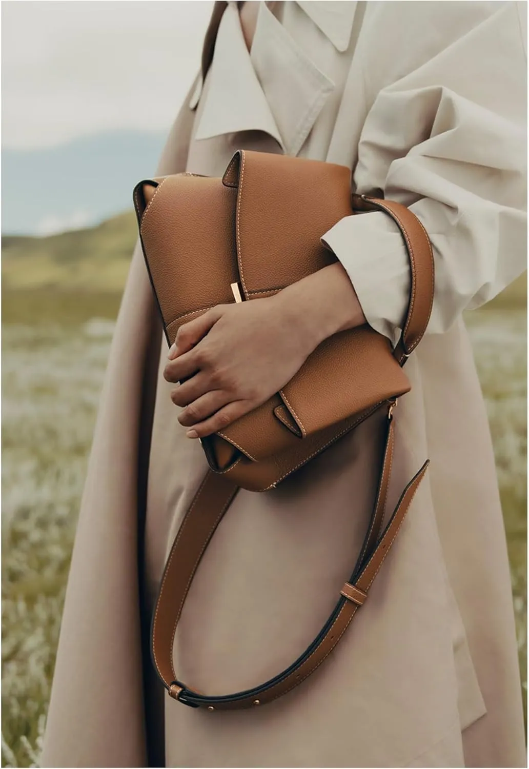 Genuine Leather Handbag for Women, Top Handle Bag, Designer Shoulder Bag Crossbody, Fashion Hobo with Adjustable Strap.