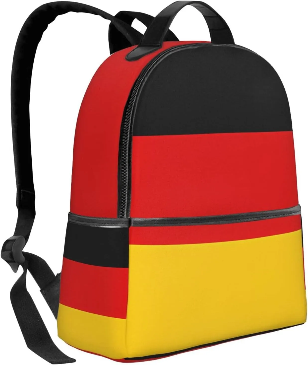 Germany Flag Casual Backpacks Laptop Backpack Carry-on Daypack Sports Travel Rucksack Lightweight Working Bag for Outdoor Hiking Cycling Walking