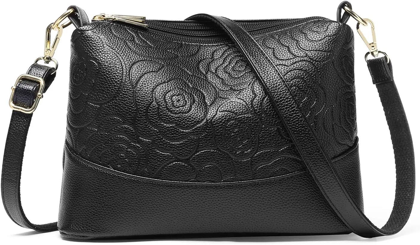 GOIACII Leather Tote Bag for Women - Shoulder Bag with Top Handle