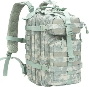 Greencity Small Tactical Backpack Assault Pack Rucksack Molle Bag (ACU)
