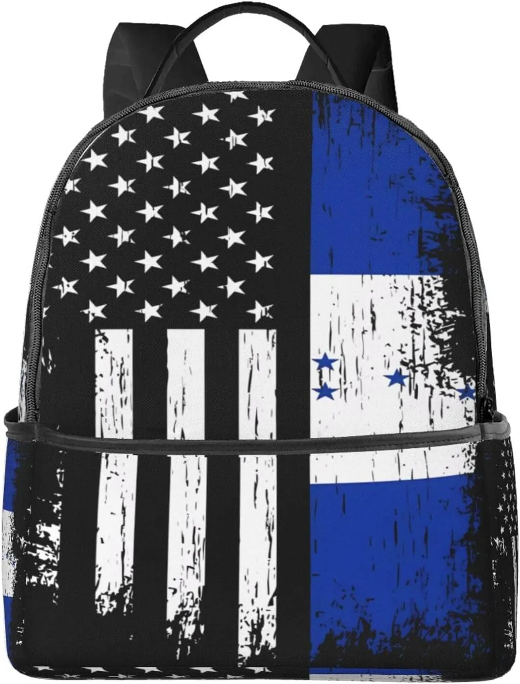 Honduran American Flag Pride Honduras Casual Backpacks Laptop Backpack Carry-on Daypack Sports Travel Rucksack Lightweight Working Bag for Outdoor Hiking Cycling Walking