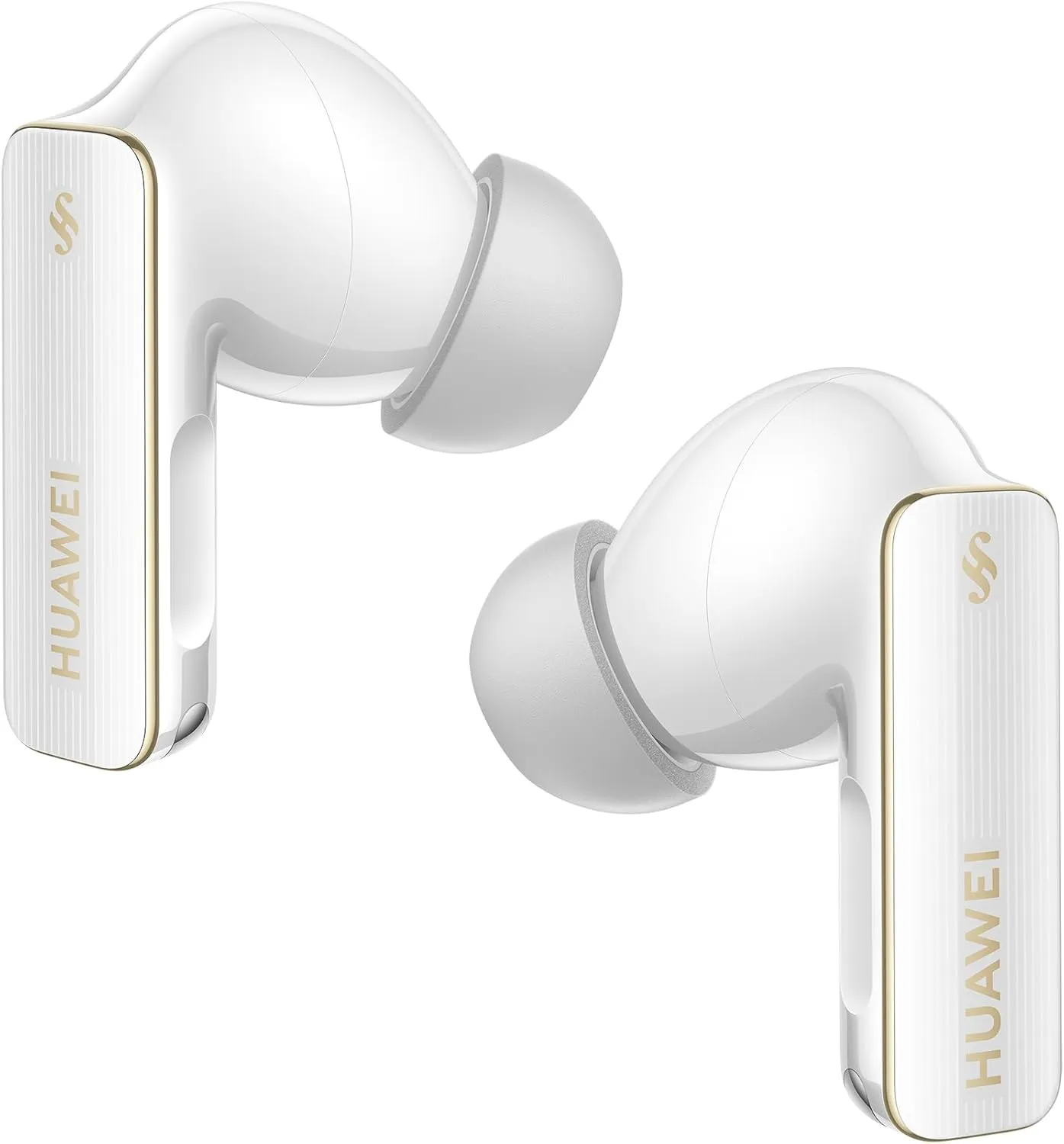 Huawei FreeBuds Pro 4, Dual-Driver True Sound, Intelligent Dynamic ANC, Head Motion Controls, Compatible with iOS&Android, White.