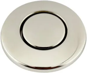 InSinkErator STC-PN Push SinkTop Switch Button, Polished Nickel