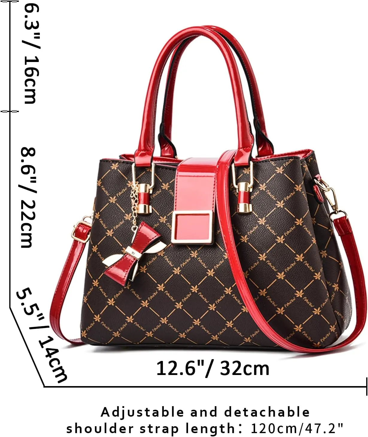 JHVYF Women classics Top Handle Handbag Crossbody Casual Purse Satchel Tote