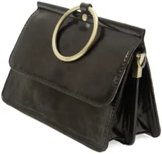 Joy Susan Women's Liquid Metal Aria Ring Crossbody Handbag Purse Bag
