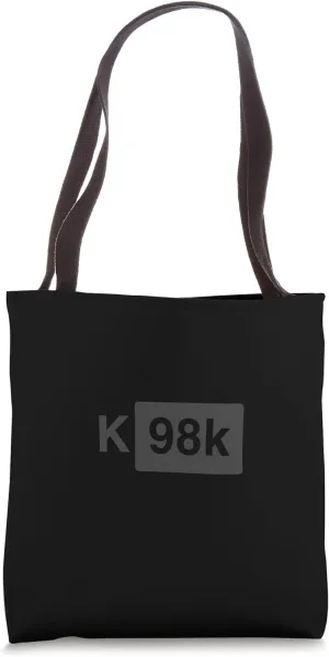 K98k German Ordnance Rifle Crossed - Mauser 7,92 x 57 Tote Bag