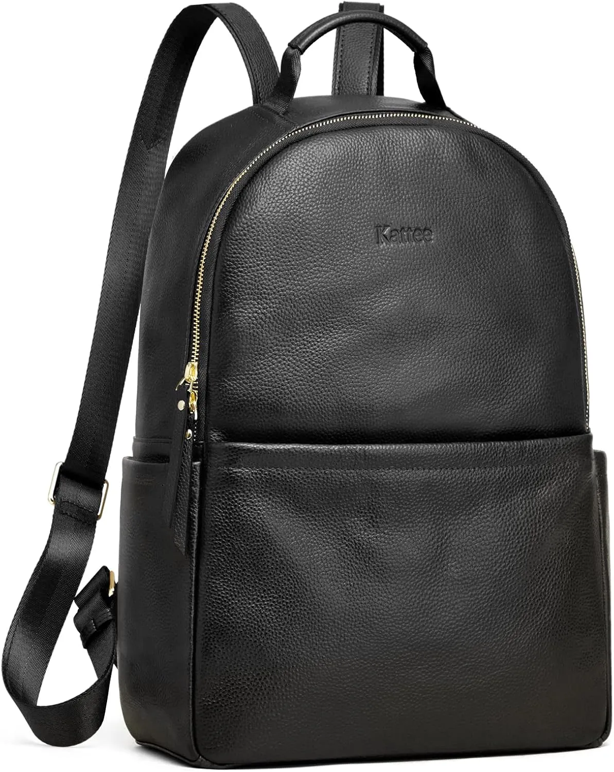 Kattee Genuine Leather Backpack Purse for Women Antitheft Rucksack Soft Work Casual Daypack Fashion