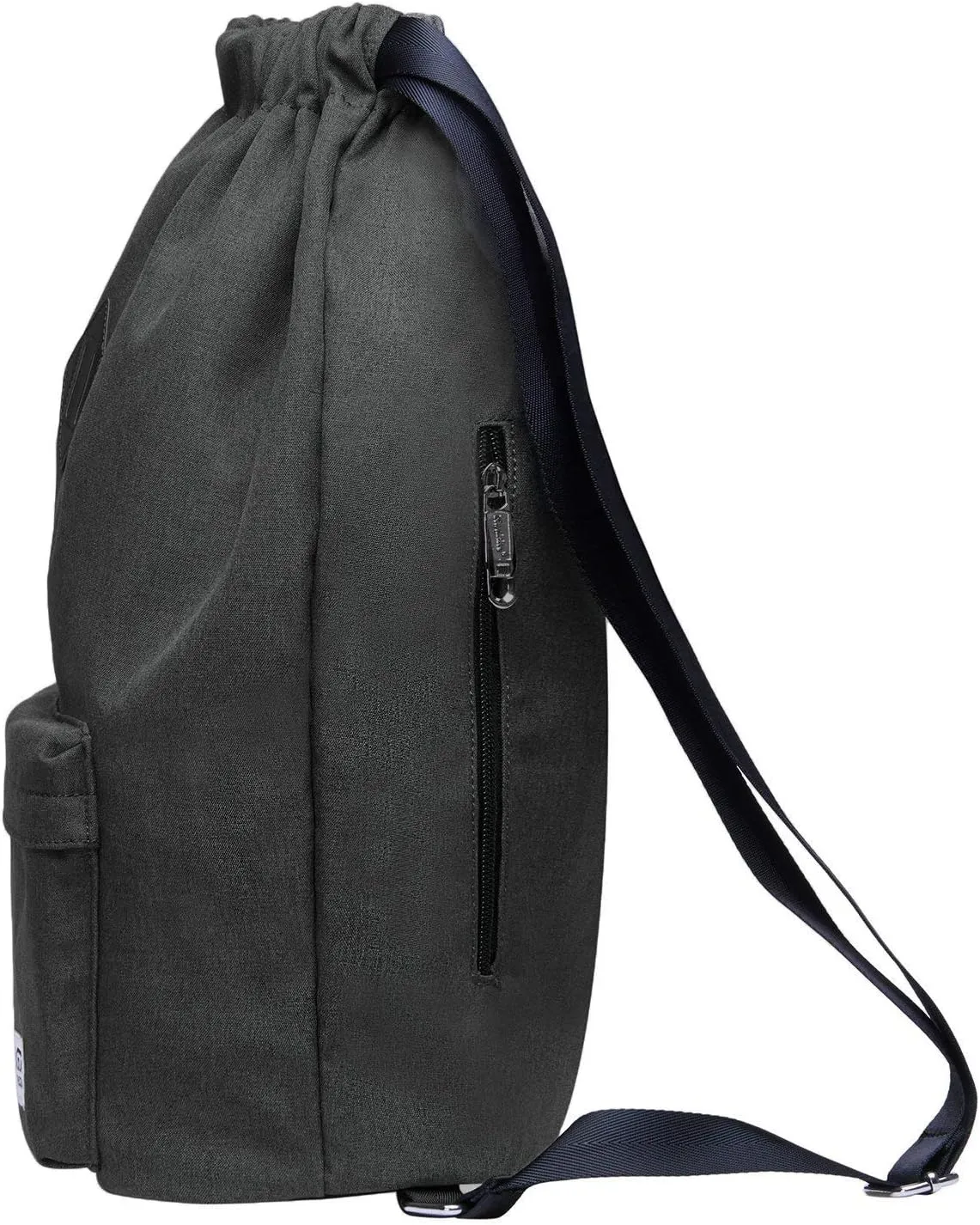 KAUKKO Drawstring Sports Backpack Gym Yoga Bag Shoulder Rucksack for Men and Women(1031-Armygreen)