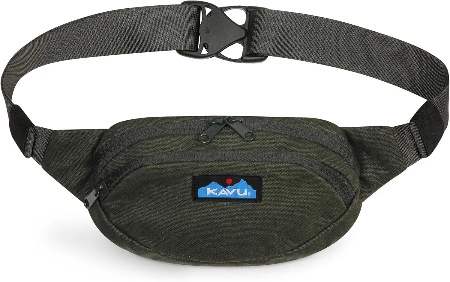 KAVU Canvas Spectator Belt Bag Hip Fanny Pack