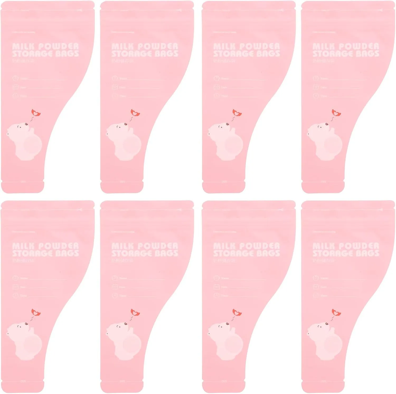 Kisangel 30pcs Disposable Milk Powder Bag Baby Formula Bag Formula Container Milk Powder Carrying Bag Milk for Baby Food Containers