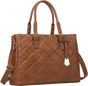 KouLi Buir Handbags for Women Quilted Tote Shoulder Bag Purse Top Handle Satchel Bags