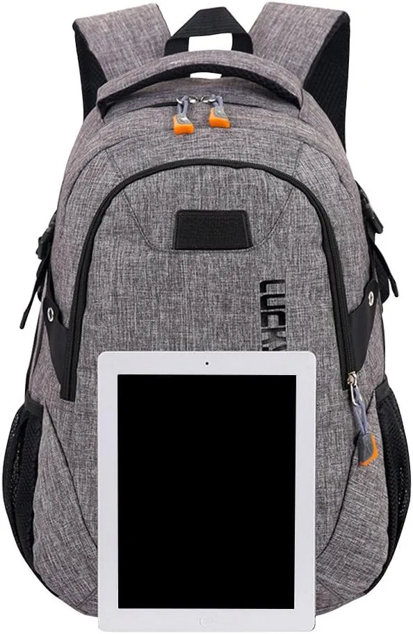 Ladies Multipurpose Design Handbag Comfortable Leather Student Backpacks Fashion Soft Leather Outdoor Backpack(Grey)