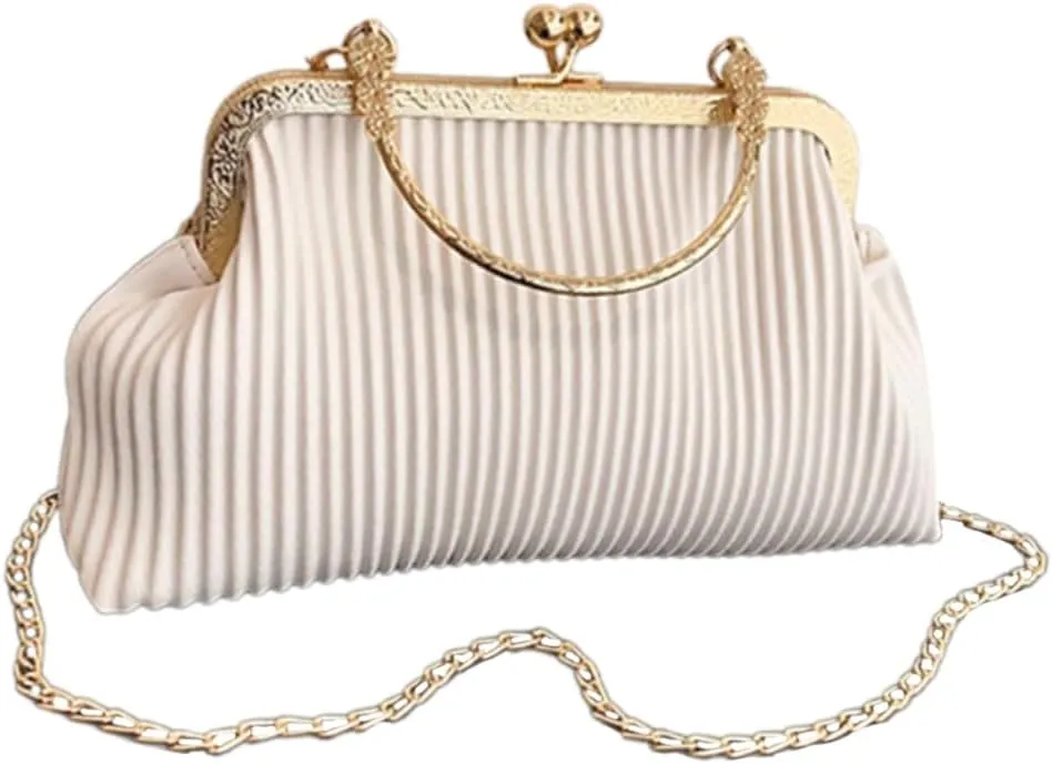Ladies Stylish Soft PU Leather Handbag with Top Handle Chain Crossbody Shoulder Bag for Daily Use and Special Occasion