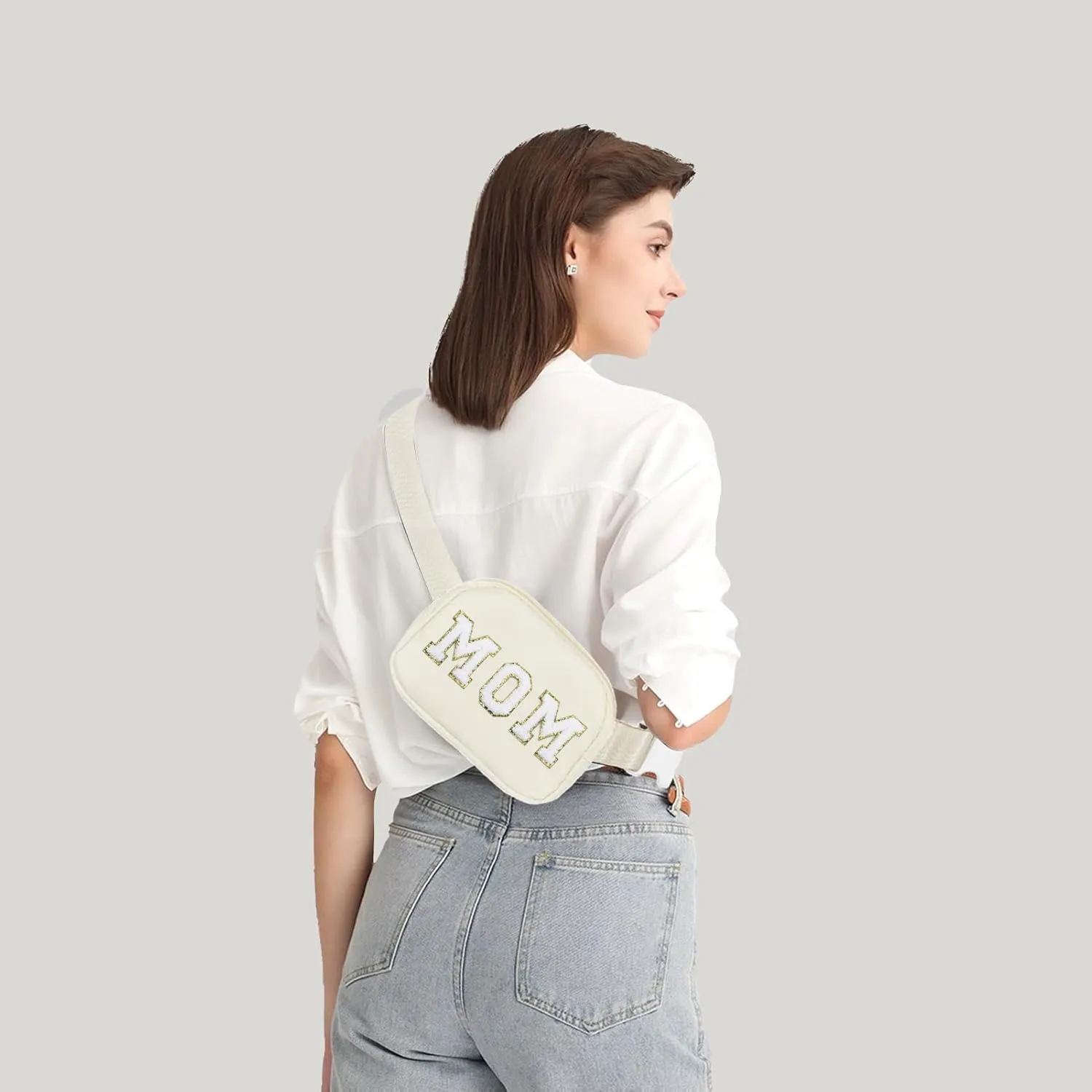Lamyba Mom Gifts,Mothers Day Gifts for Mom from Daughter/Son,Waterproof & Adjustable Strap Fanny Pack/Crossbody Bag for Mom, New Mom/Boy Mom Gifts,Baseball Mom Accessories,Sports Mom Must Haves