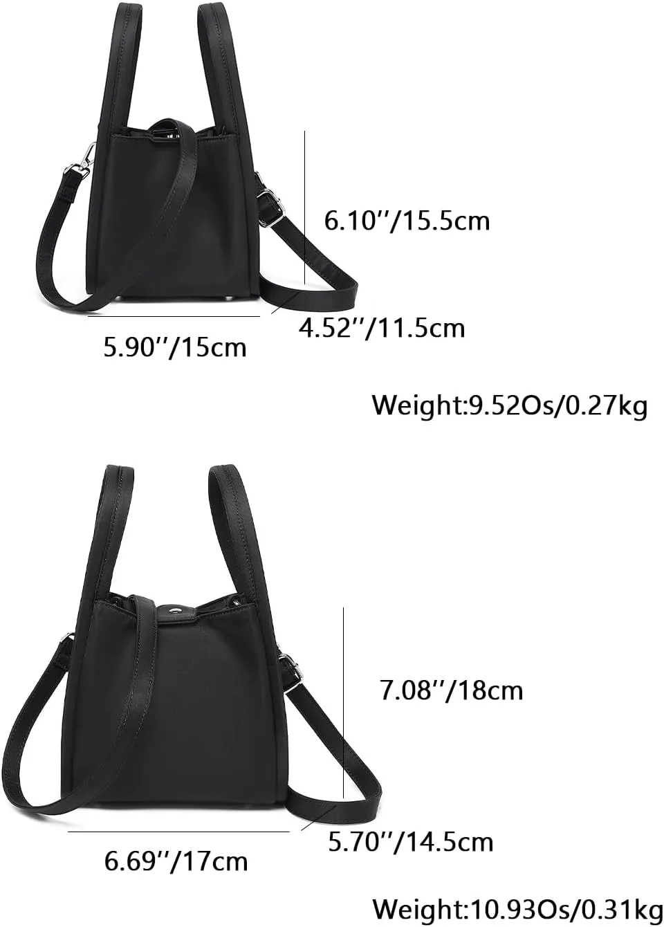 Leather Tote Bag Slouchy Handbag with Zipper Stylish for Women's