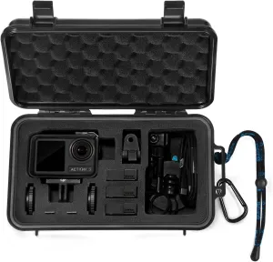 Lekufee Travel Waterproof Hard Case for DJI Osmo Action 5 Pro,DJI Osmo Action 4,Osmo Action 3 Camera and Accessories(Case Only)
