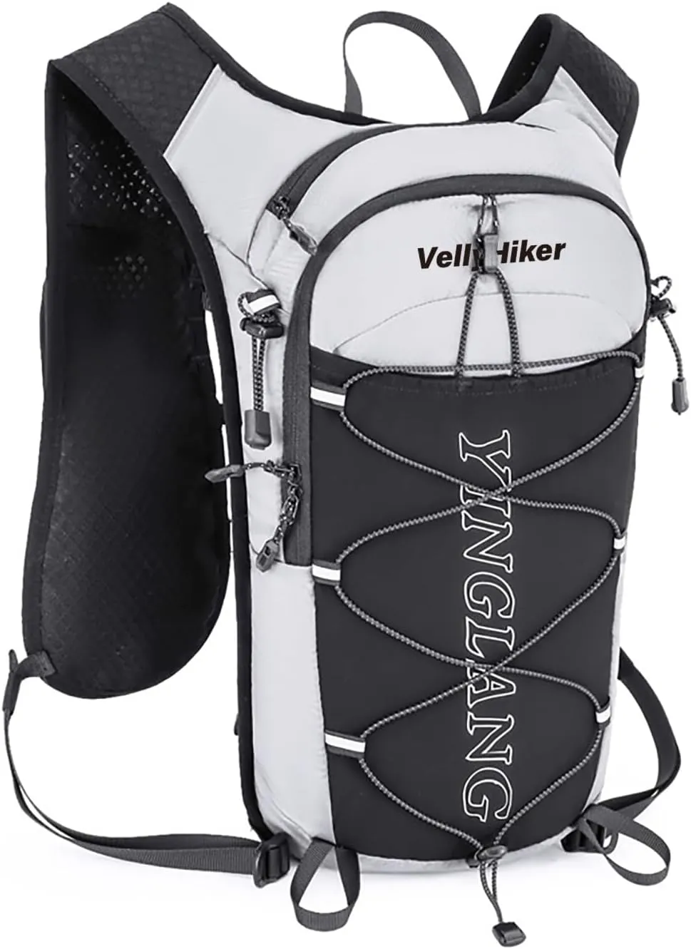 Lightweight Backpack Running Backpack for Men & Women, 6L Breathable Bike Rucksack for Cycling Hiking Outdoor Sports and Travel