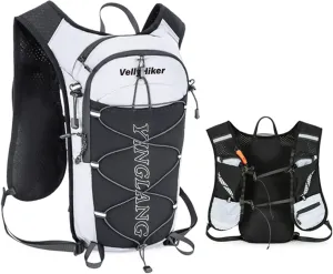 Lightweight Backpack Running Backpack for Men & Women, 6L Breathable Bike Rucksack for Cycling Hiking Outdoor Sports and Travel