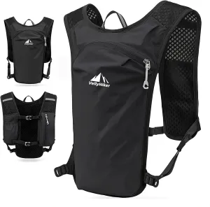 Lightweight Backpack Running Backpack for Men & Women, 6L Breathable Bike Rucksack for Cycling Hiking Outdoor Sports and Travel