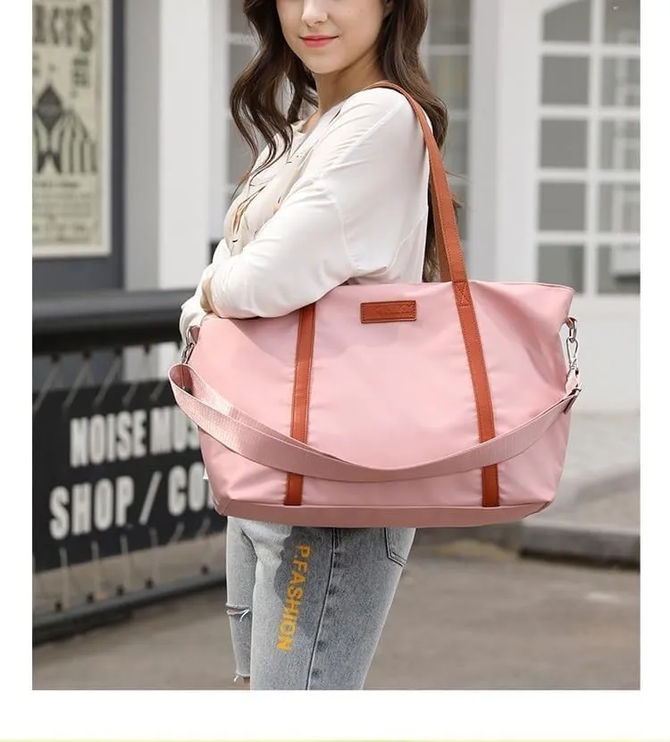 Lightweight Tote Bag for Women Womens Nylon Briefcase Laptop Tote Bag Nylon Handbag Purse Work Bags Waterproof
