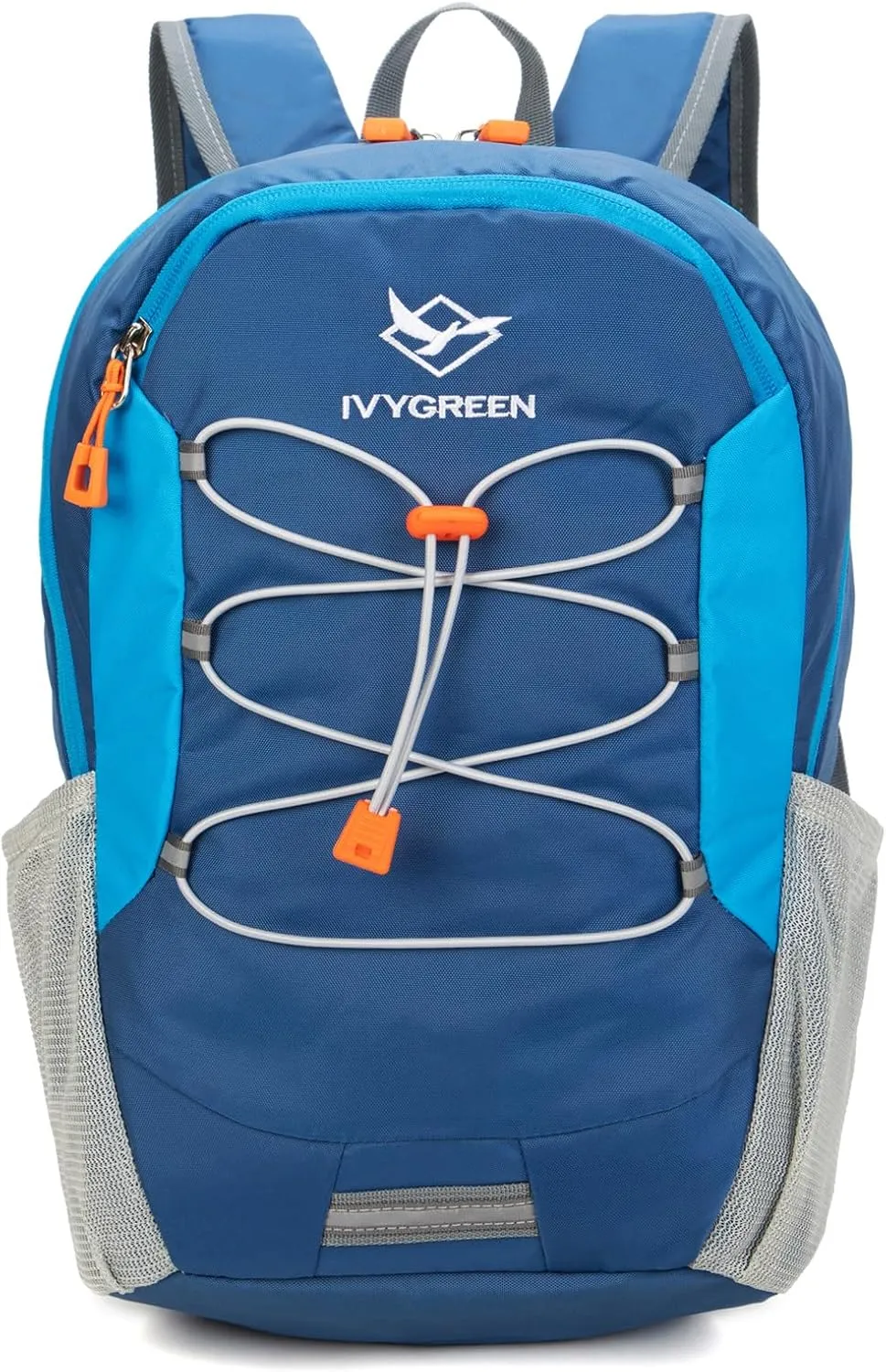 Little Kids Hiking Backpack for Boys or Girls, Small Daypack for Camping or Travel (Blue, Small)