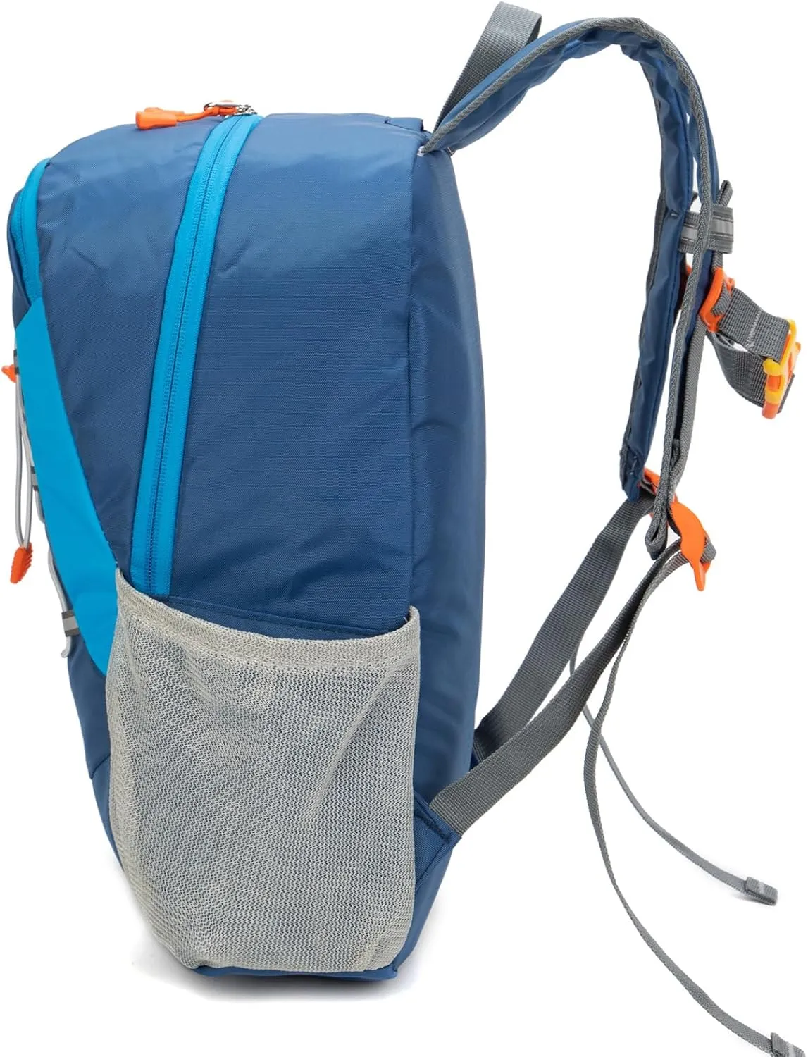 Little Kids Hiking Backpack for Boys or Girls, Small Daypack for Camping or Travel (Blue, Small)