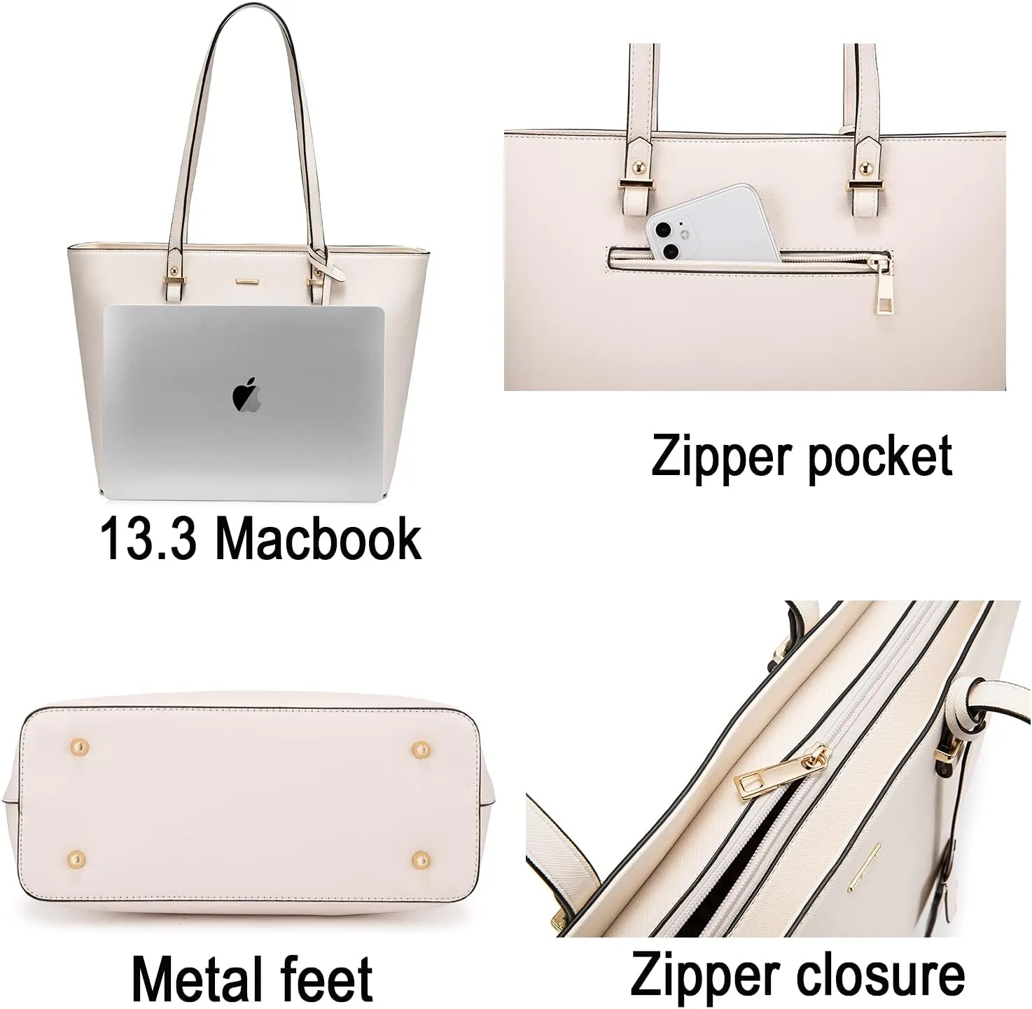 LOVEVOOK Purse for Women Fashion Tote Bag Shoulder Handbags Top Handle Satchel Bags with External Pocket