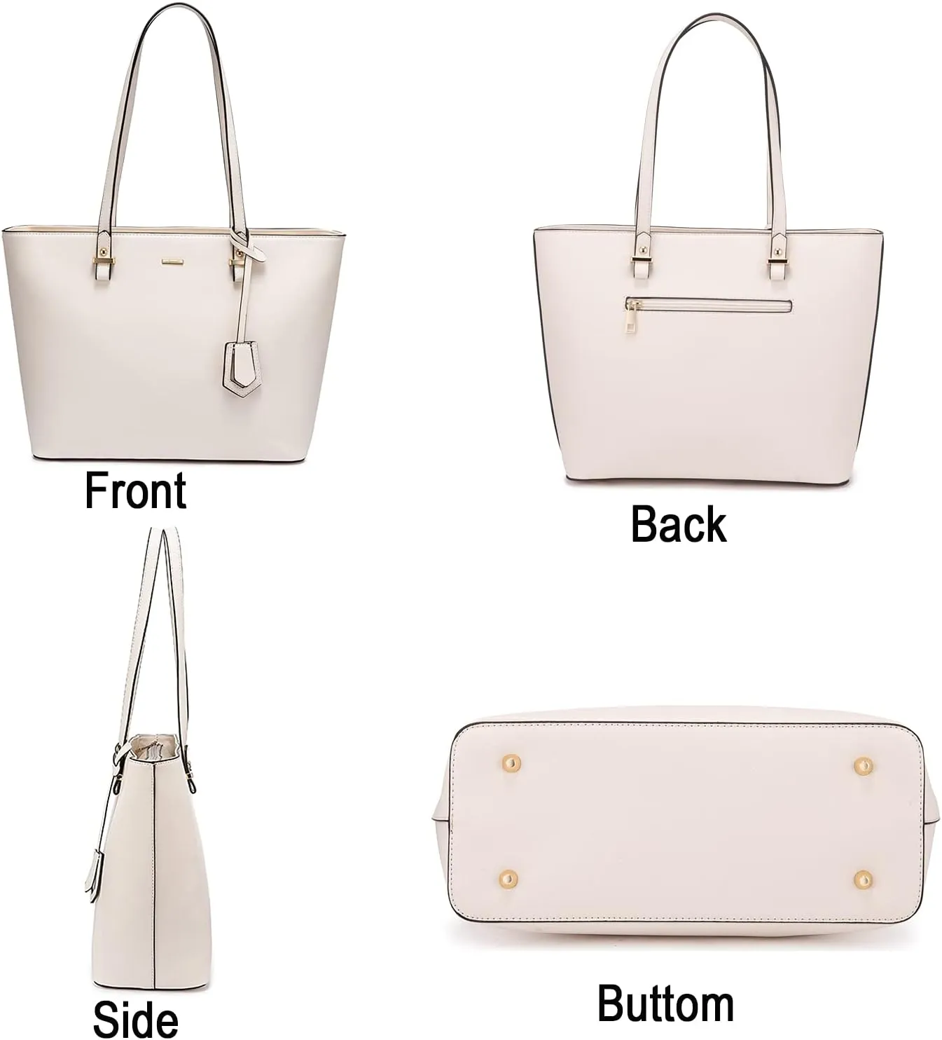 LOVEVOOK Purse for Women Fashion Tote Bag Shoulder Handbags Top Handle Satchel Bags with External Pocket