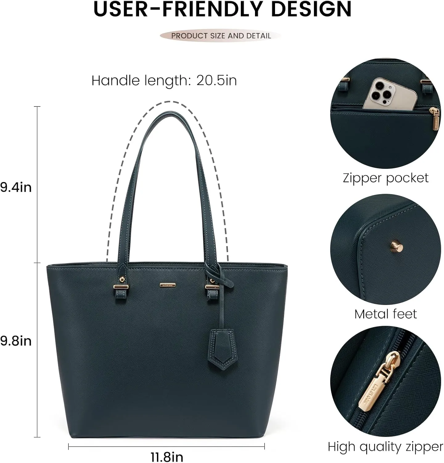 LOVEVOOK Purses and Handbags for Women Fashion Tote Bags Shoulder Bag Top Handle Satchel Bags