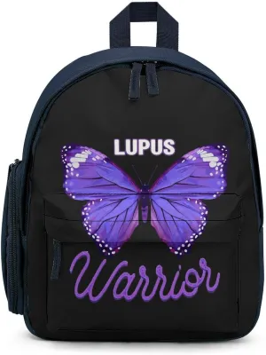 Lupus Awareness Small Backpack Bags Mini Backpack Purse for Women Men Adjustable Daypack Rucksack Travel Holder Bookbags Shopping Bags
