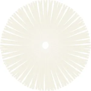 Mandala Crafts Off White Hidden Zippers - Off White Invisible Zippers 7 Inches Zippers - 100 Zippers for Sewing Crafts - #3 Sewing Zippers Bulk Off White Zipper Supplies