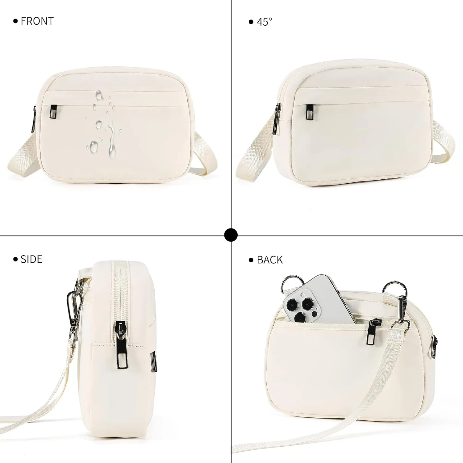 MAXTOP Small Crossbody Bags for Women Belt Bag Fanny Pack with Adjustable Strap