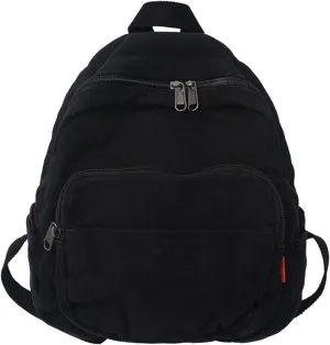MaxxCloud Vintage Denim Laptop Backpack Casual Canvas Daypack Handbag Purse Lightweight Rucksack Shoulder Bag