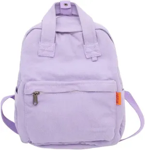 MaxxCloud Vintage Denim Laptop Backpack Casual Canvas Daypack Handbag Purse Lightweight Rucksack Shoulder Bag