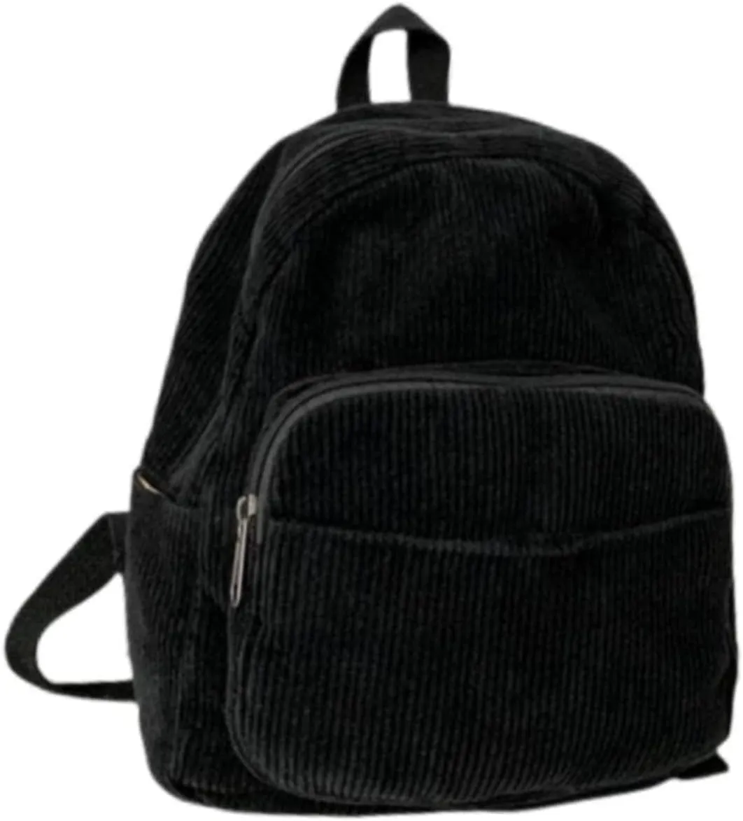 MaxxCloud Vintage Denim Laptop Backpack Casual Canvas Daypack Handbag Purse Lightweight Rucksack Shoulder Bag